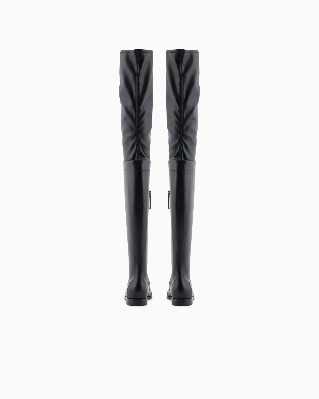 SMOOTH LEATHER LACE-UP BOOTS - 3