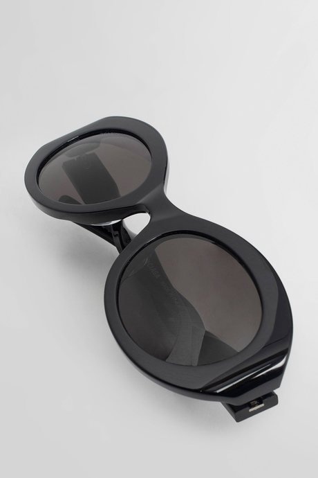 Balenciaga black twist round sunglasses - 5