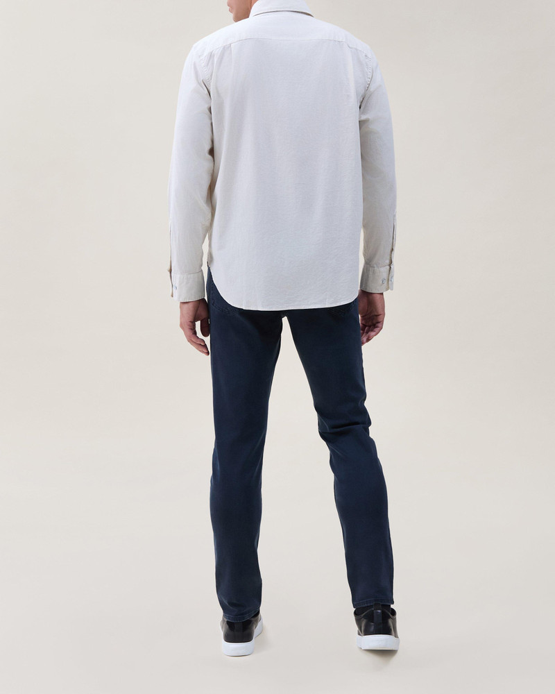 rag & bone Griffin Poplin Striped Shirt outlook