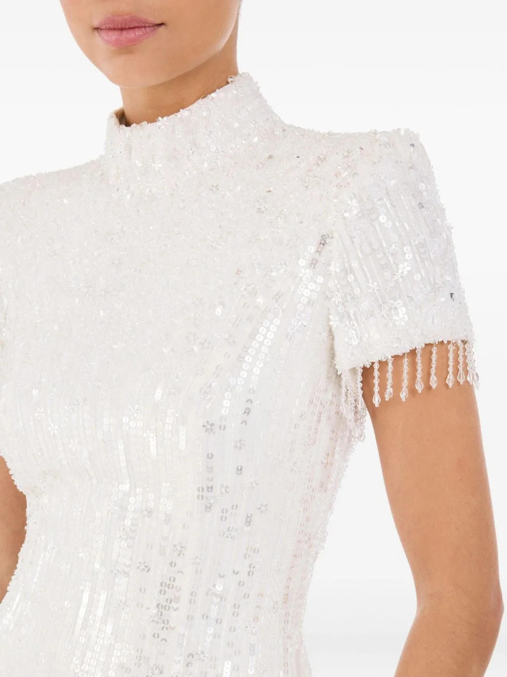 jenny packham beaded dress Jenny Packham Women's Phara Dress - Brown - Size 18 UK/14 US