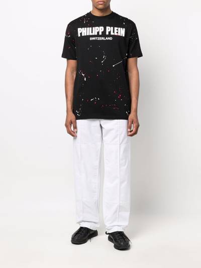 PHILIPP PLEIN hand-painted effect T-shirt outlook