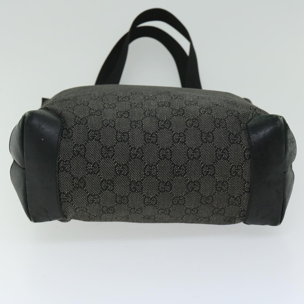GUCCI GG Canvas Tote Bag Black - 5