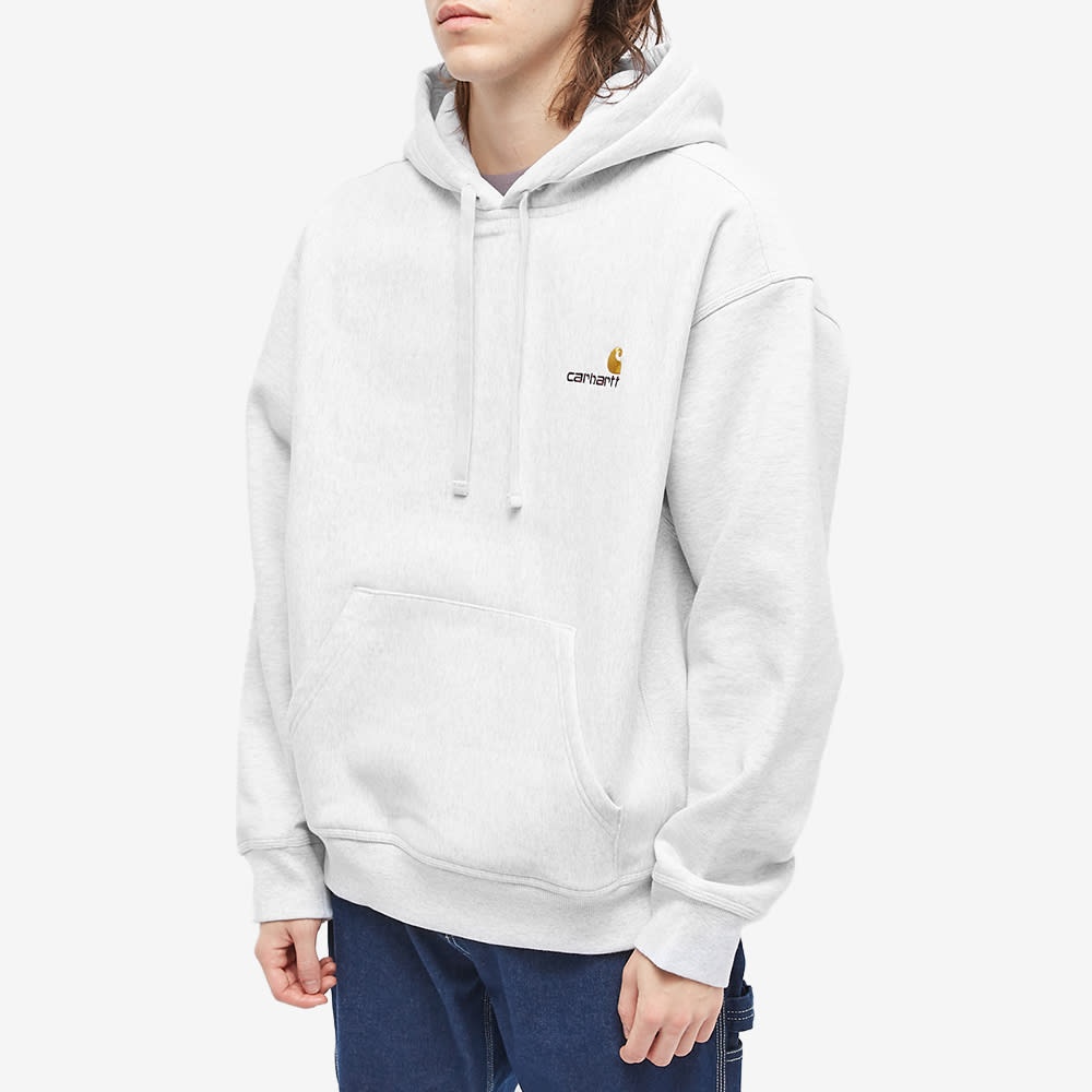 Carhartt WIP Hooded American Script Sweat - 2