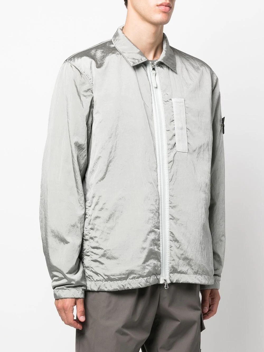 Compass patch zipped jacket - 3