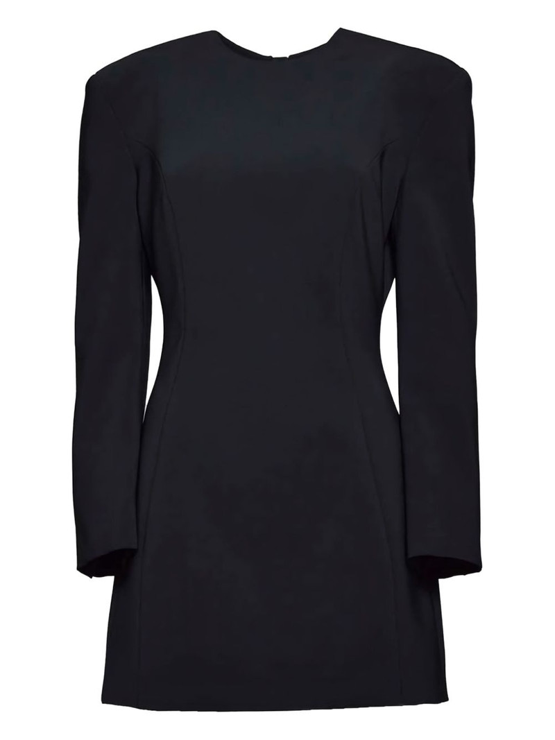 long-sleeved mini dress 1