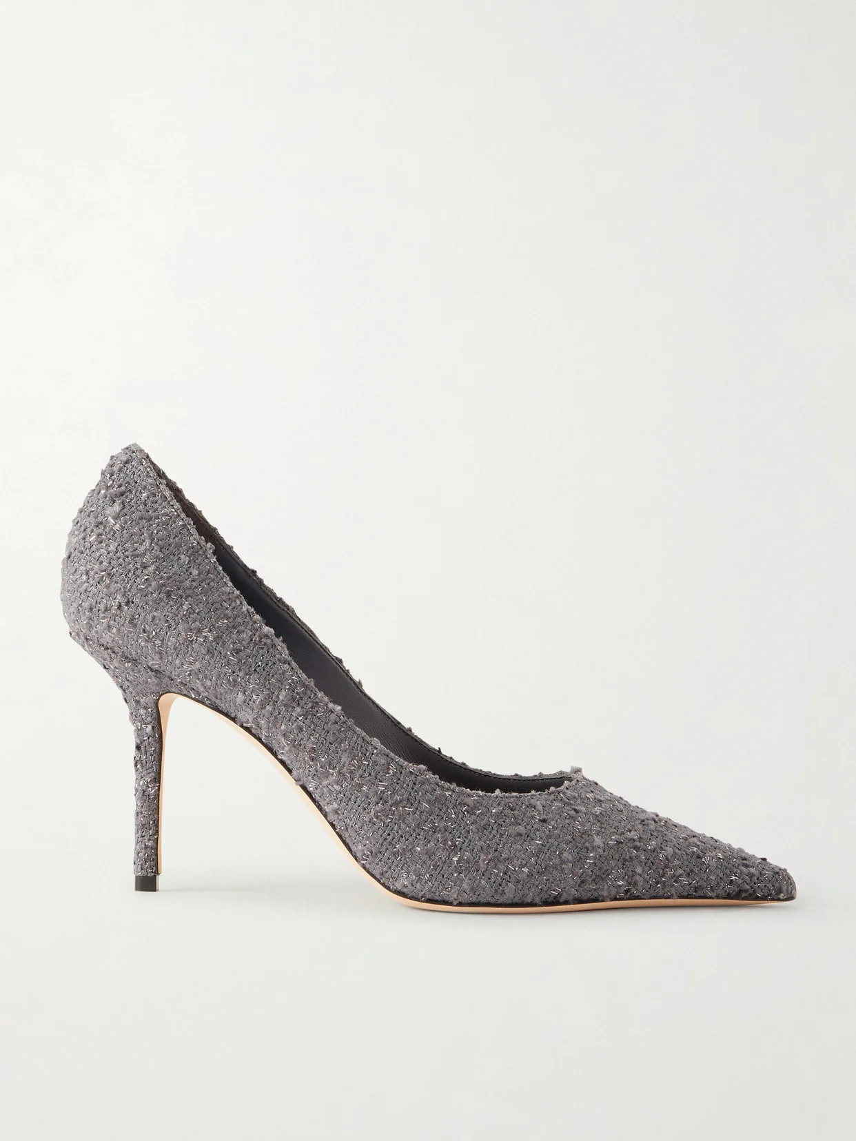 Love 85 Metallic Tweed Pumps - 1