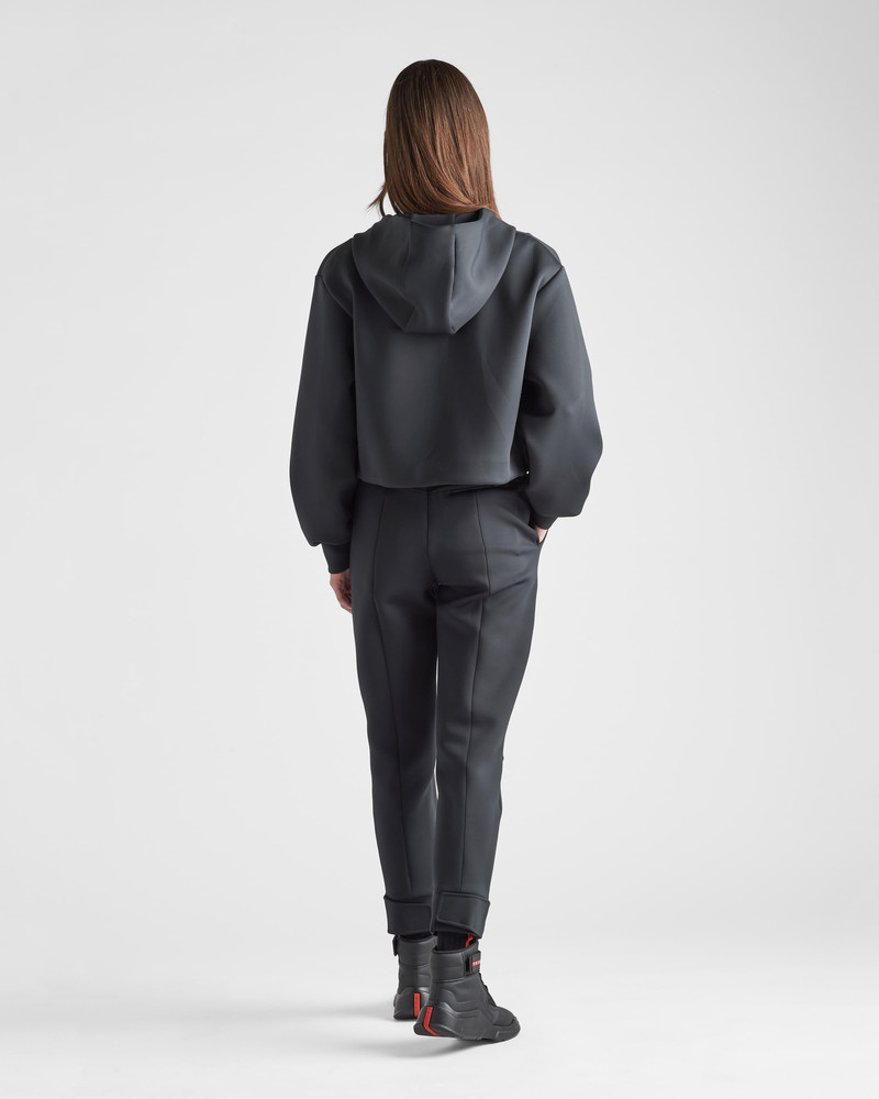 Recycled double jersey sweatshirt 5