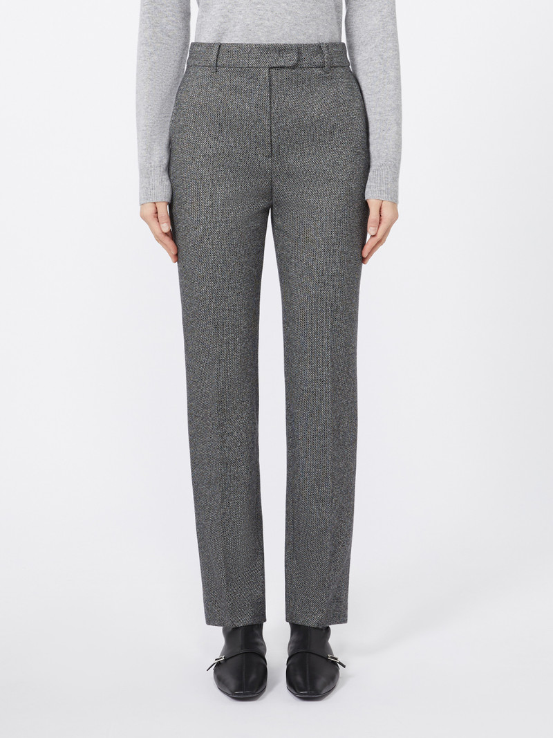 NEGUS Cigarette-fit jersey trousers 3