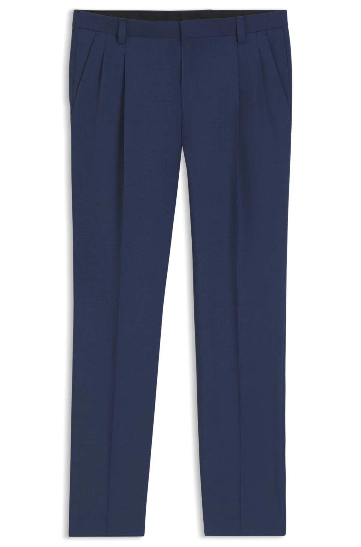 EXTRA-SLIM-FIT PANTS IN A WOOL BLEND - 1