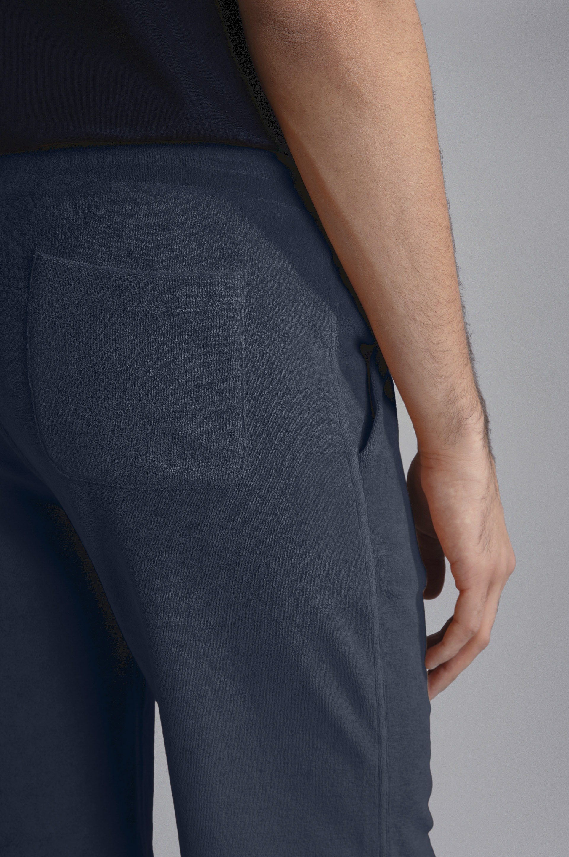 TERRY COTTON BERMUDA SHORTS - 4