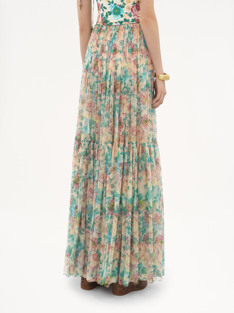 SILK MOUSSELINE에 있는 GATHERED MAXI SKIRT 5