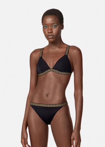 VERSACE Greca Border Bikini Top outlook