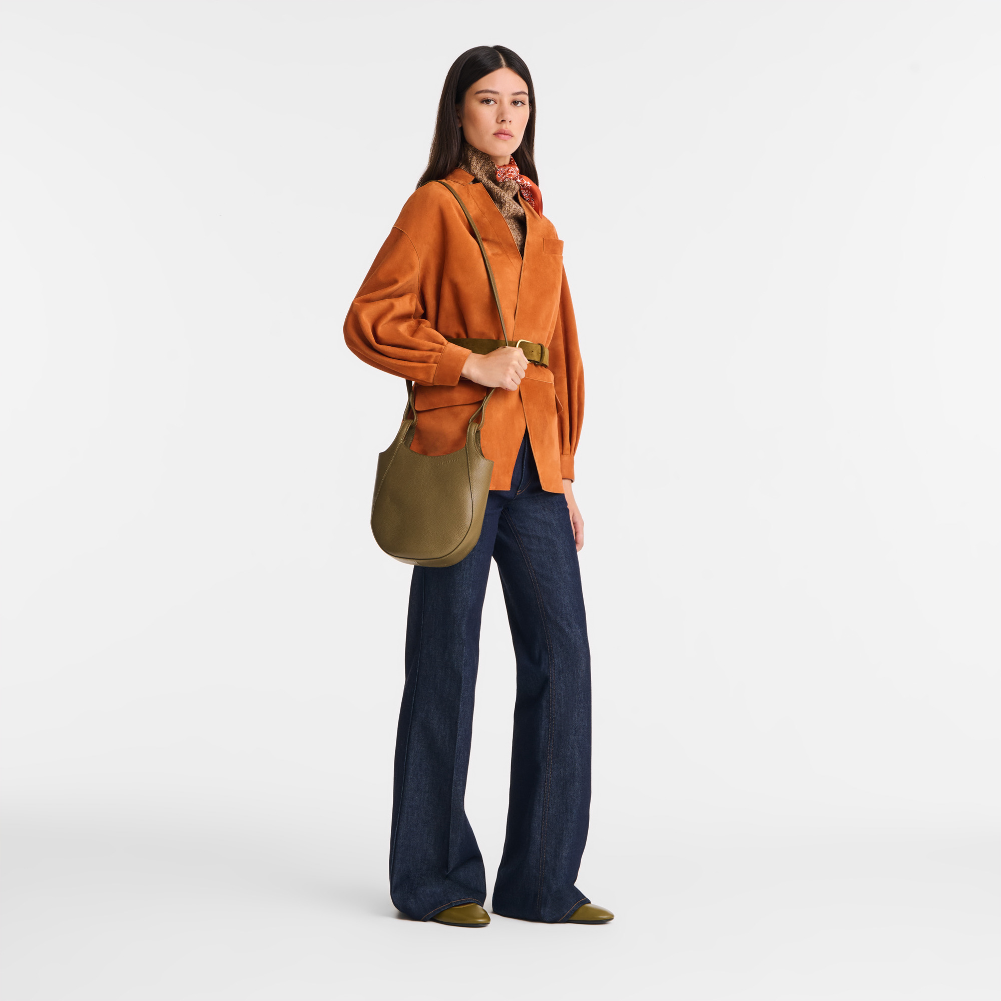 Le Foulonné S Crossbody bag Caper - Leather - 2