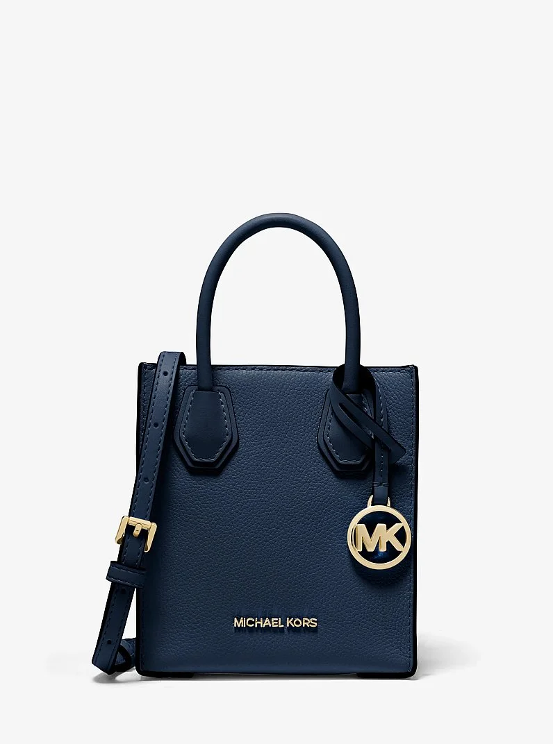 Mercer Extra-Small Pebbled Leather Crossbody Bag - 1
