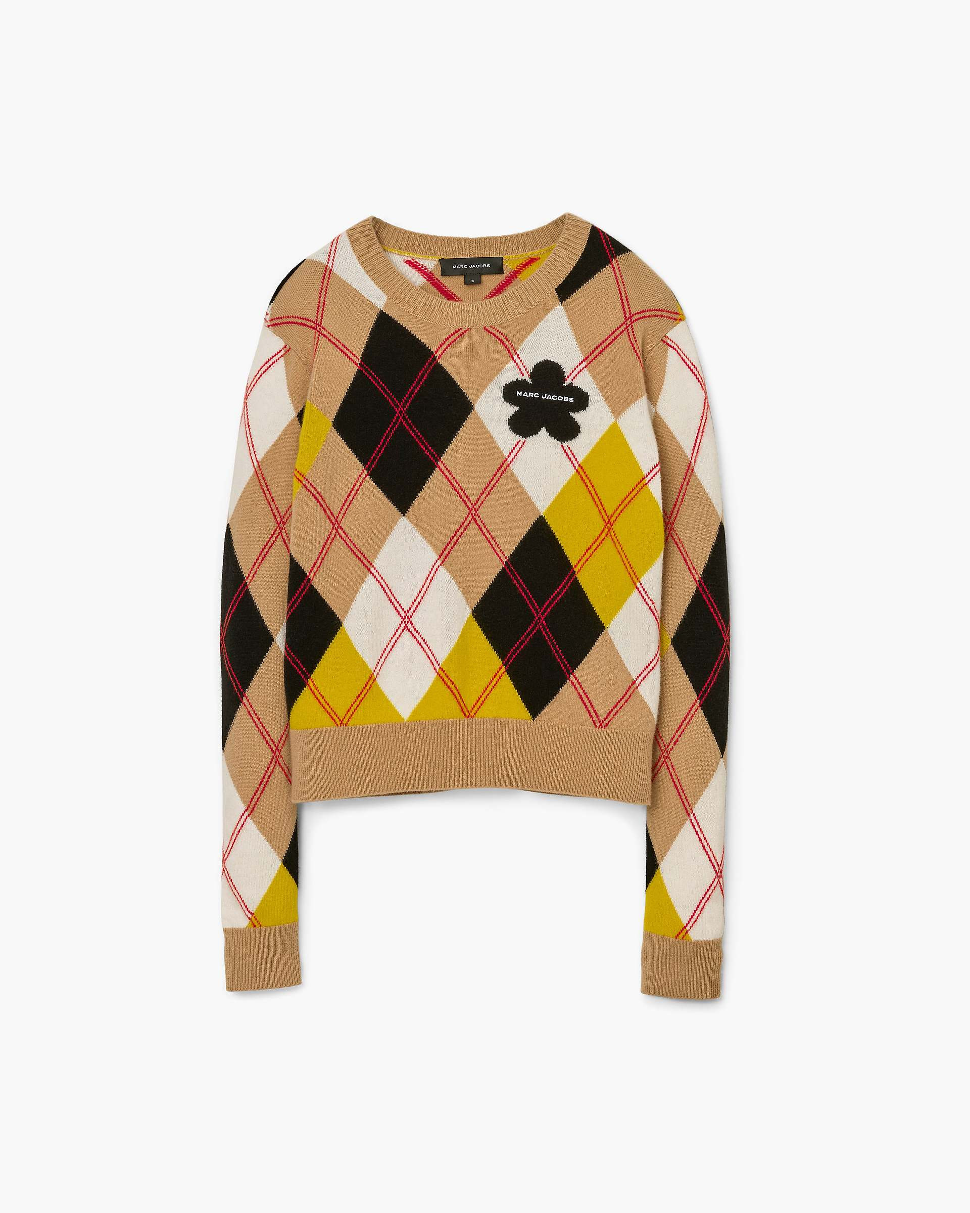 PREPPY DAISY ARGYLE CREWNECK - 2