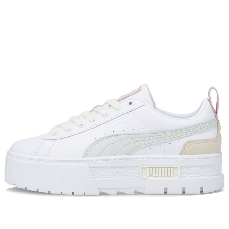 (WMNS) PUMA Mayze Luxe 'White Mint' 383995-01 - 1