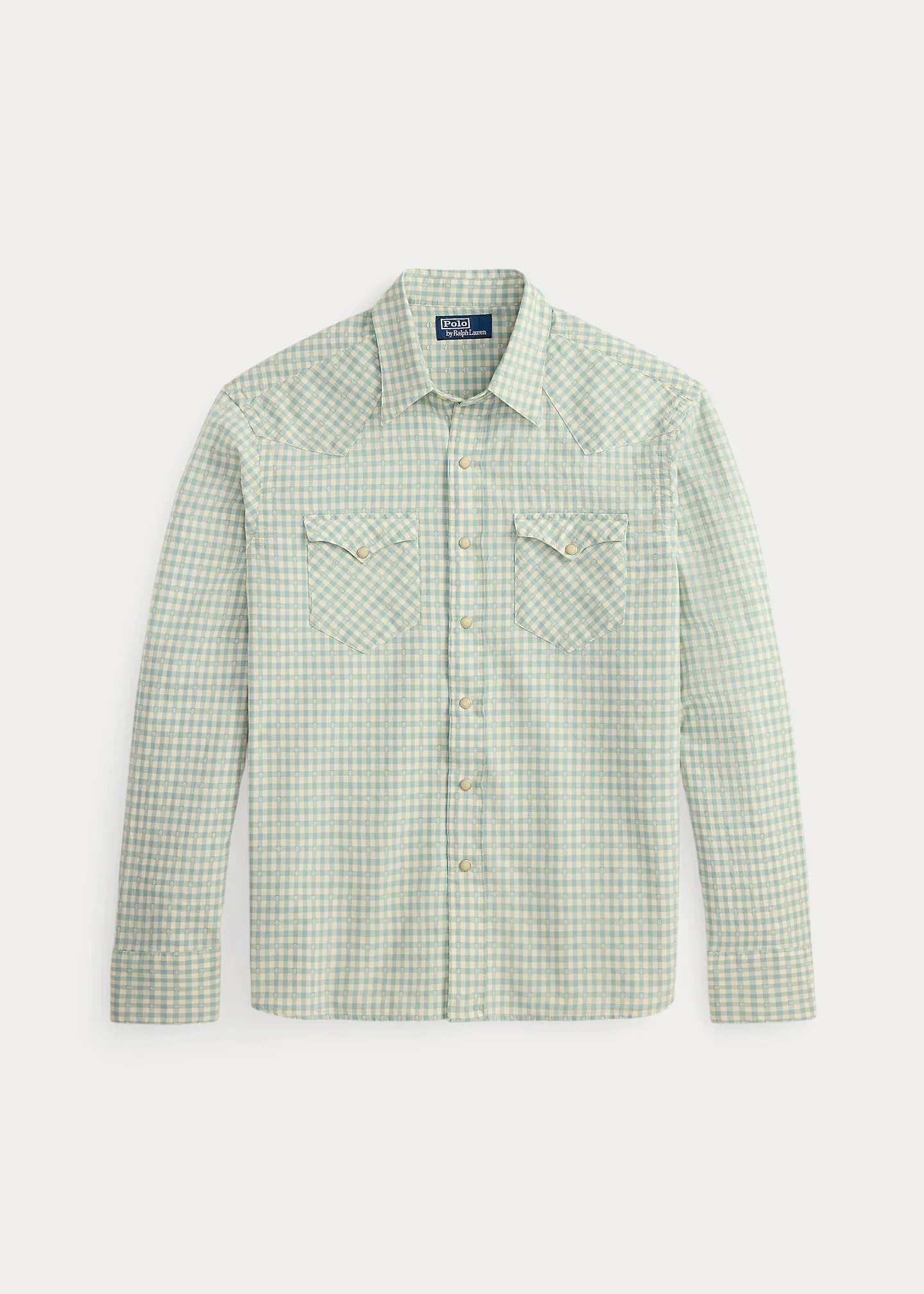 Classic Fit Checked Western Shirt - 1