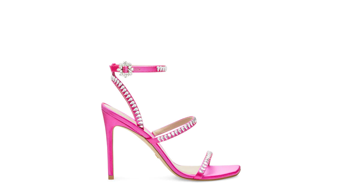 Stuart Weitzman Gemcut 100 Strappy Sandal | REVERSIBLE