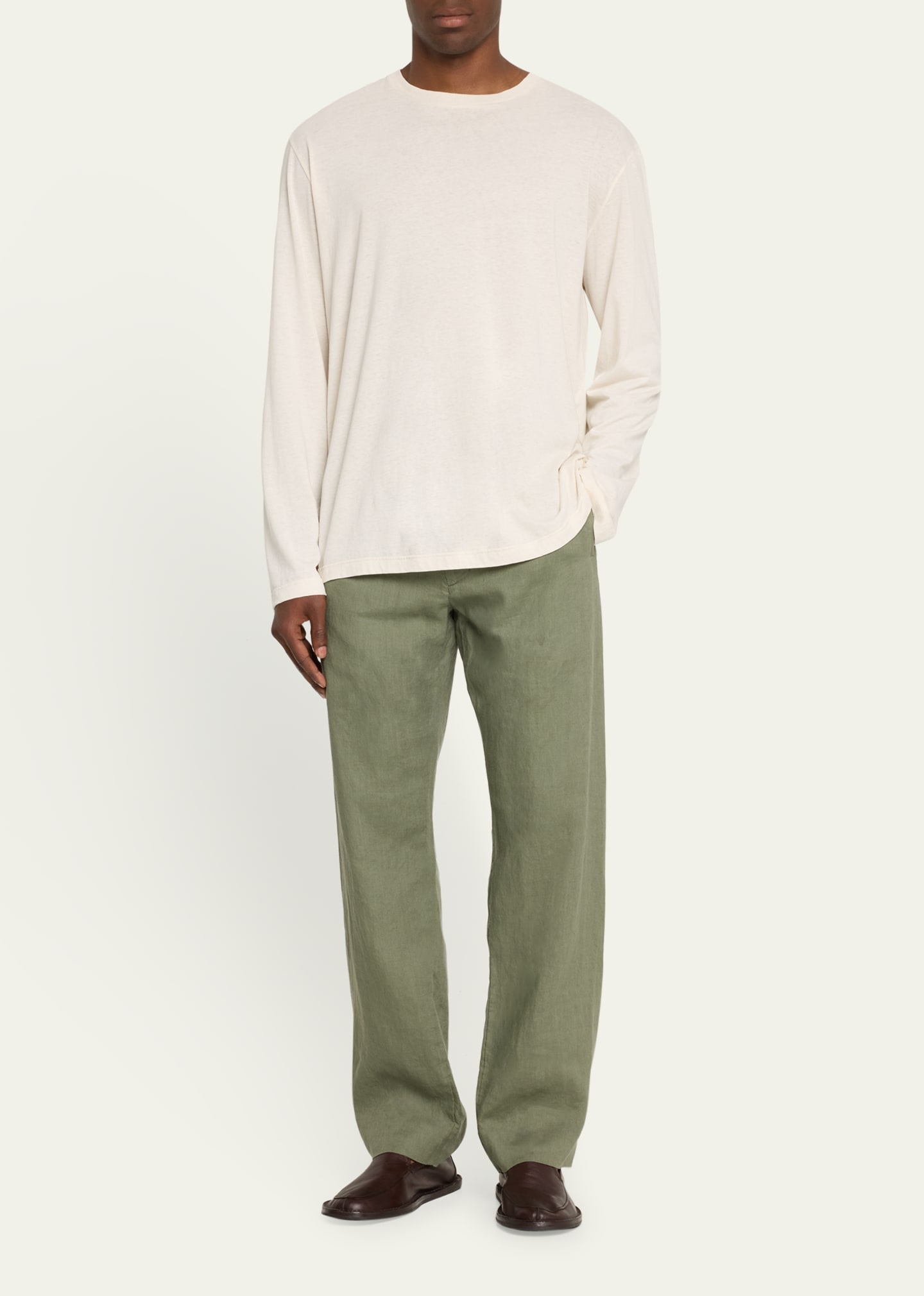 Men's Easy Linen Trousers - 2