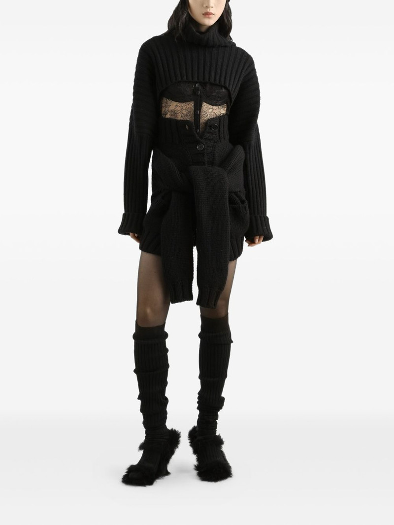 Dolce & Gabbana ribbed long-sleeves cardigan outlook