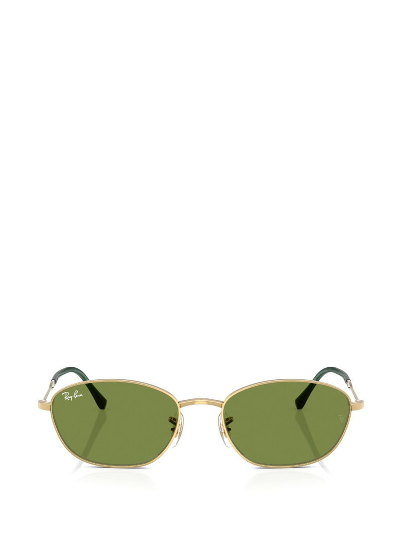 oval-frame sunglasses 1