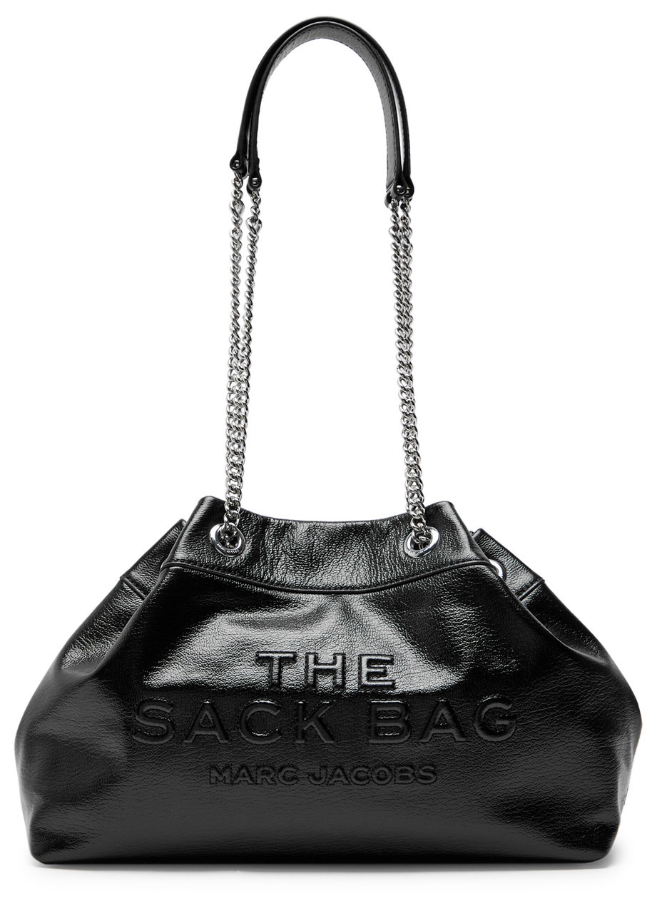 Marc Jacobs The Chain Sack Glossed Leather Tote - 1