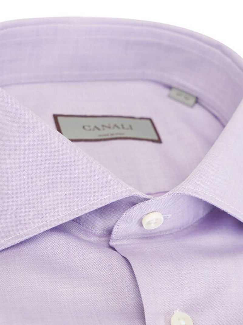 Canali buttoned cotton shirt outlook