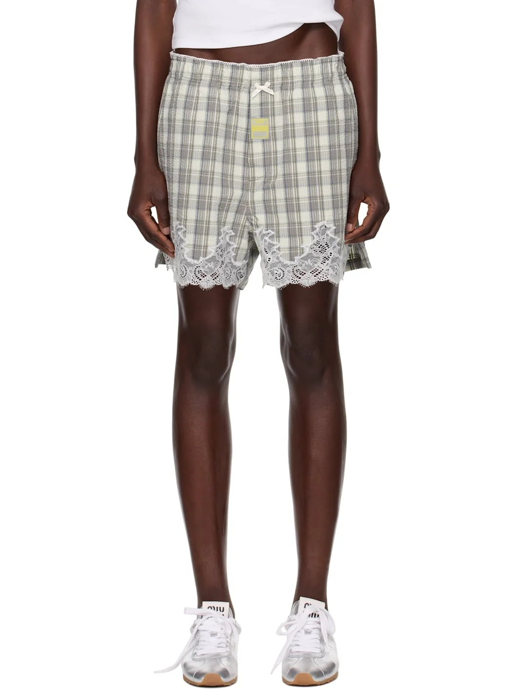 SSENSE Exclusive Gray French Knickers Shorts - 1