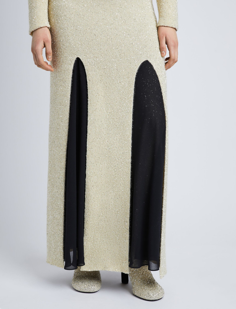 기술 Sequin Knit 스커트 5