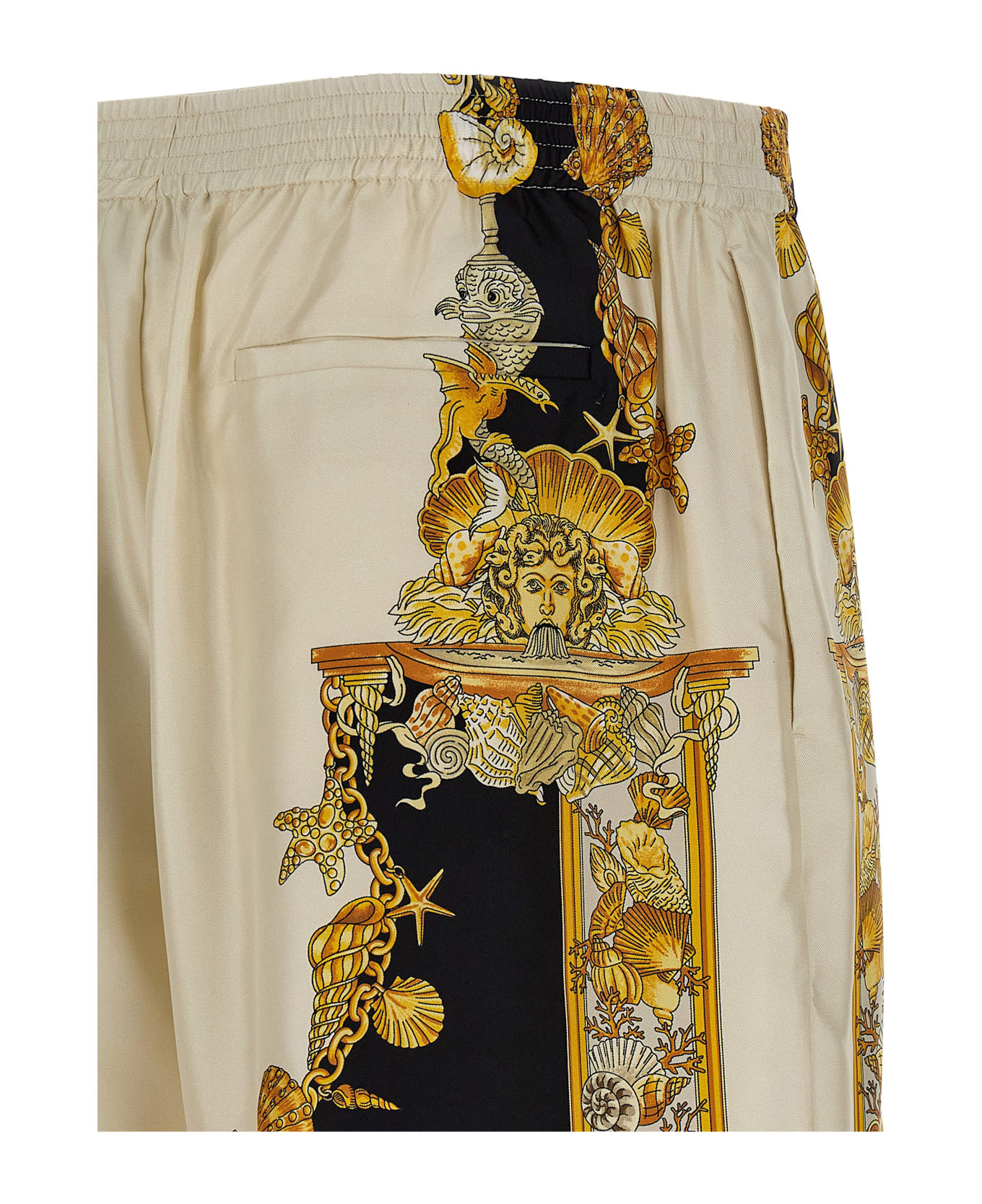 'coral Theatre' Print Bermuda Shorts - 4