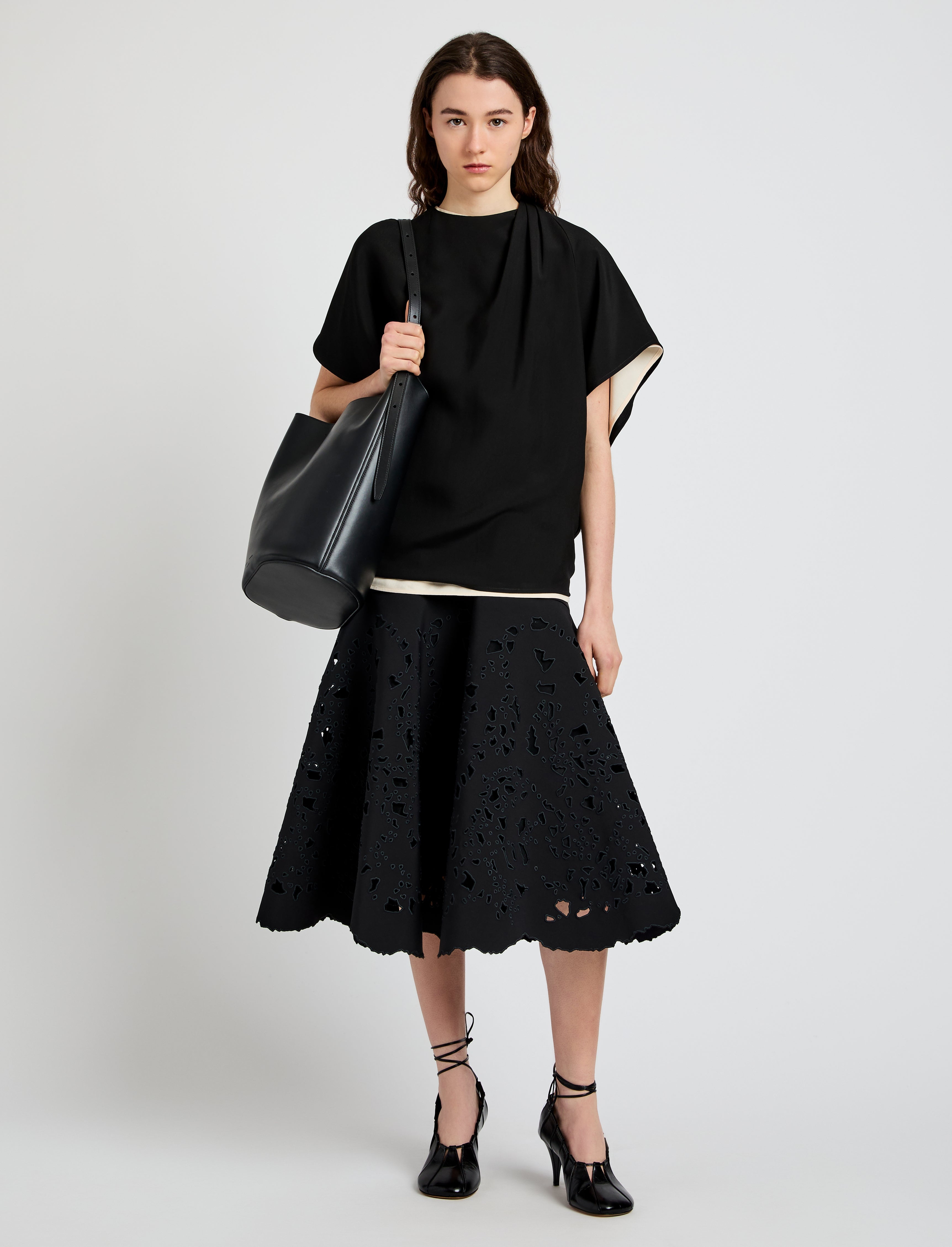 Olene Skirt in Broderie Anglaise - 2