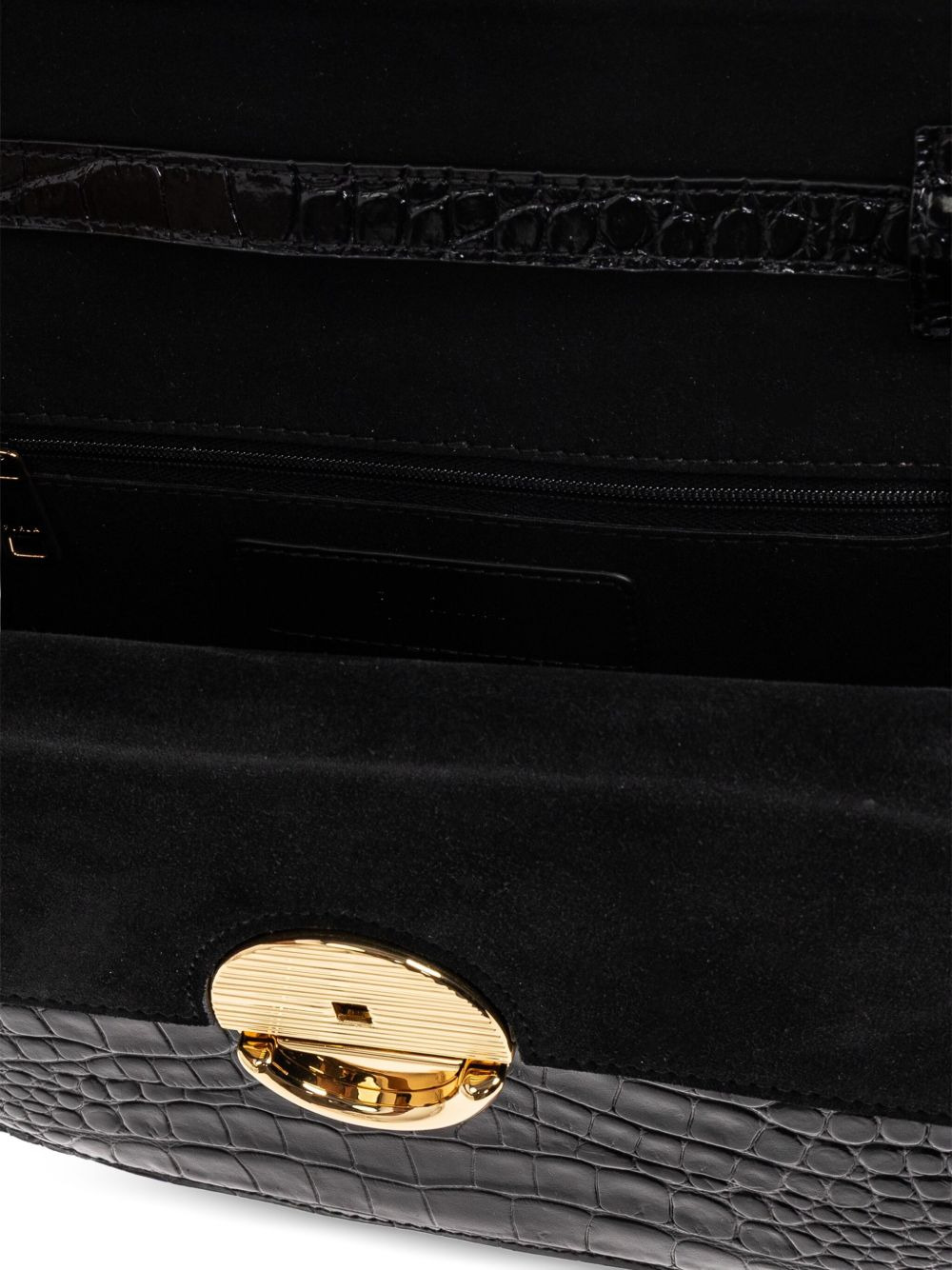 small Sfera crocodile-embossed shoulder bag - 4