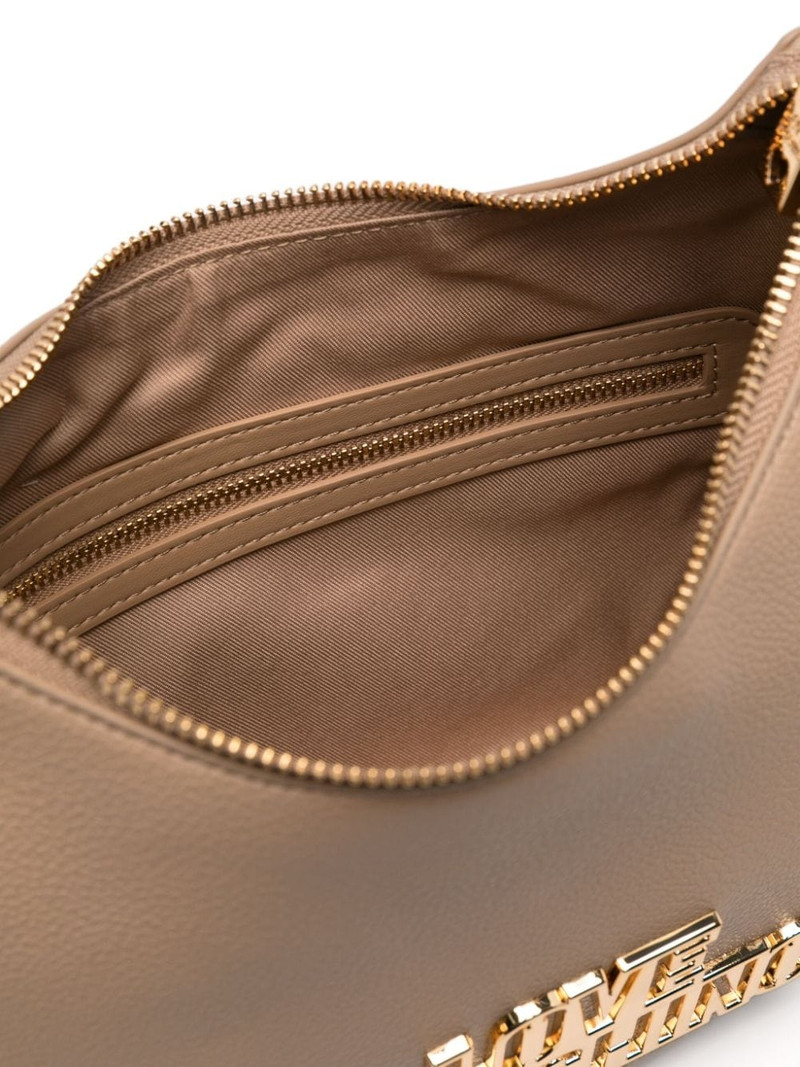 logo-lettering shoulder bag 5