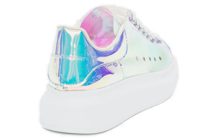 (WMNS) Alexander McQueen Oversized Sneaker 'White Multicolour' 558944W4LF28446 - 3