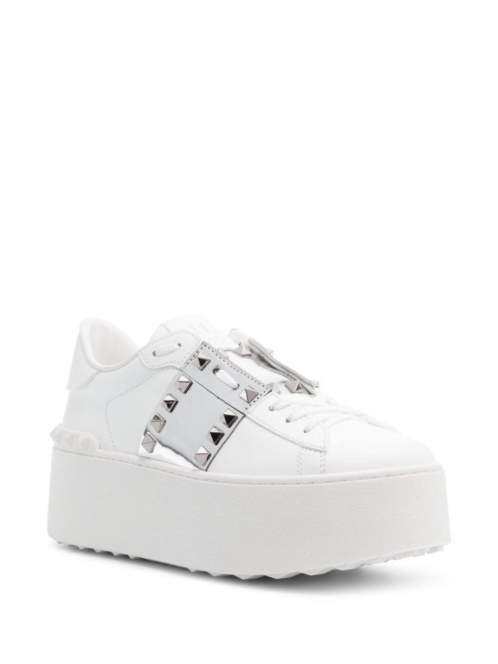 Rockstud Untitled 57mm flatform sneakers - 2