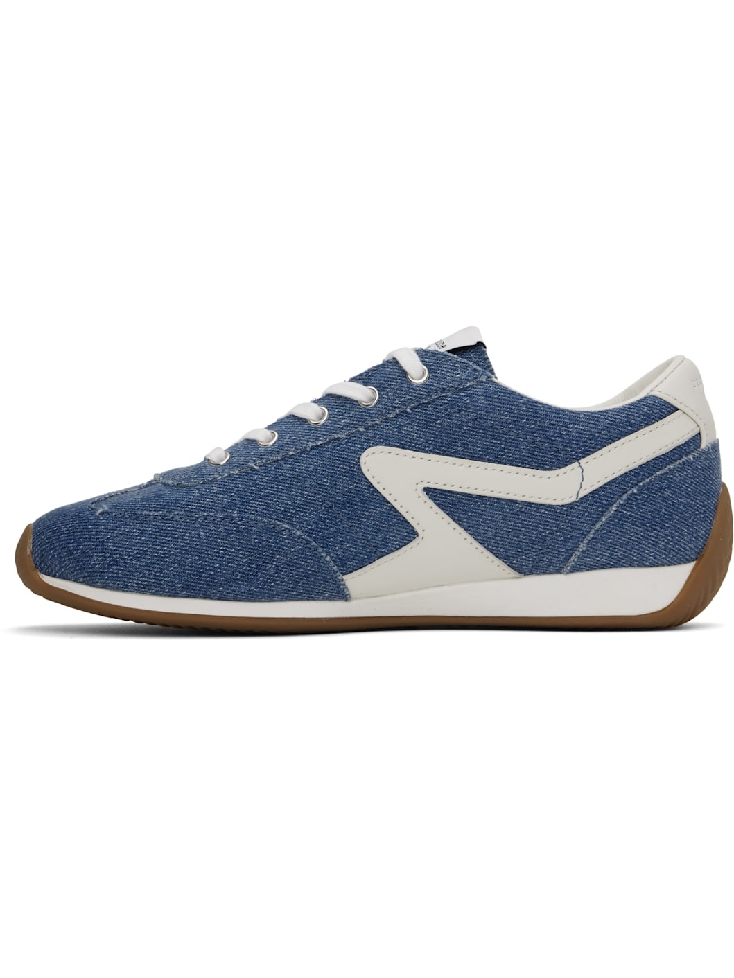 Blue Slim Retro Runner Sneakers - 3