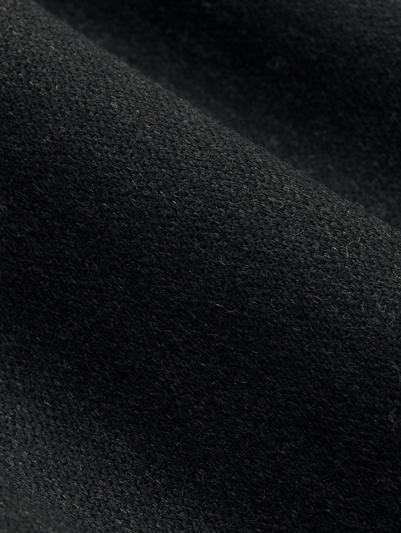 Pleated Trouser - Charcoal Wool - 9