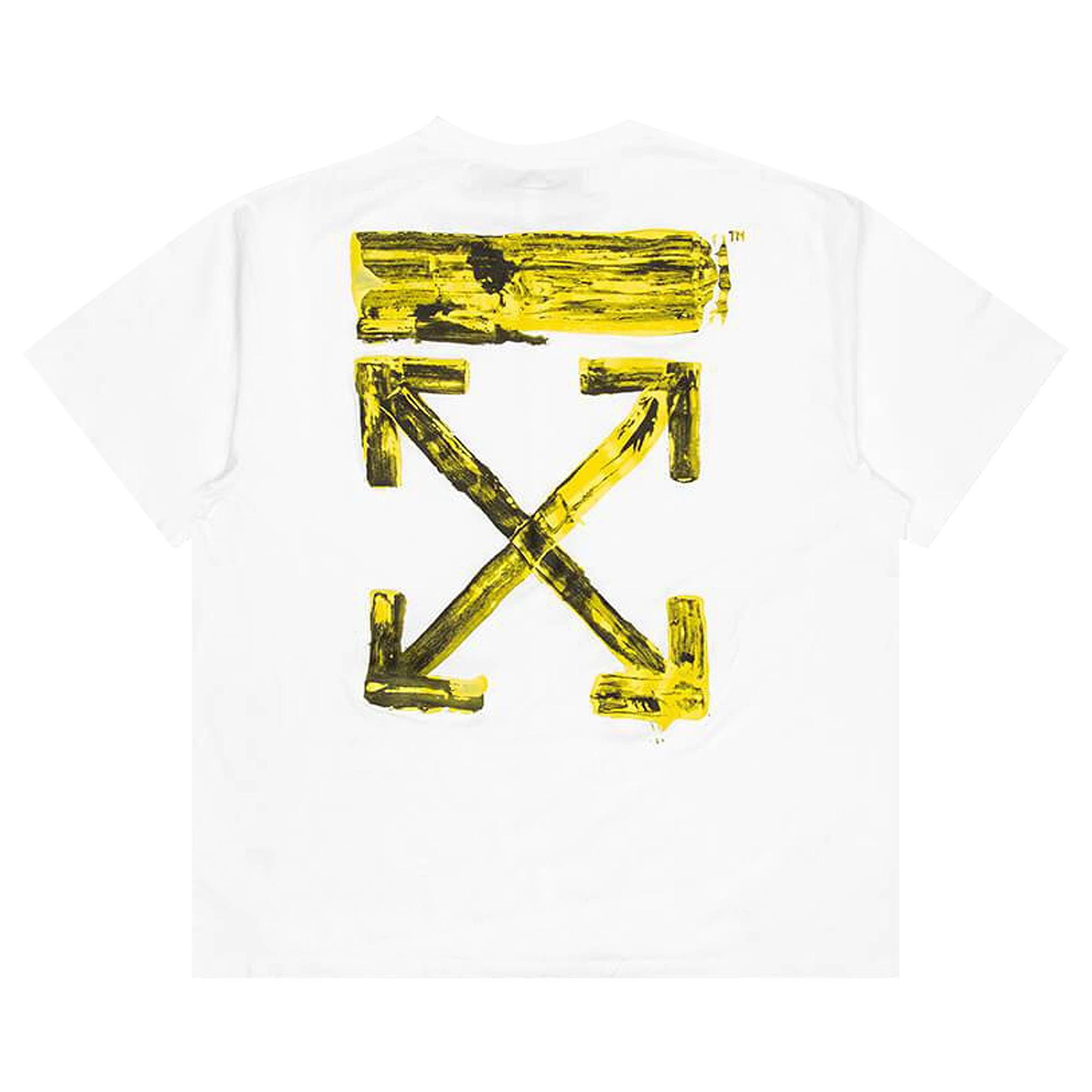 Off-White Acrylic Arrows Short Sleeve Over Tee 'White' - 2