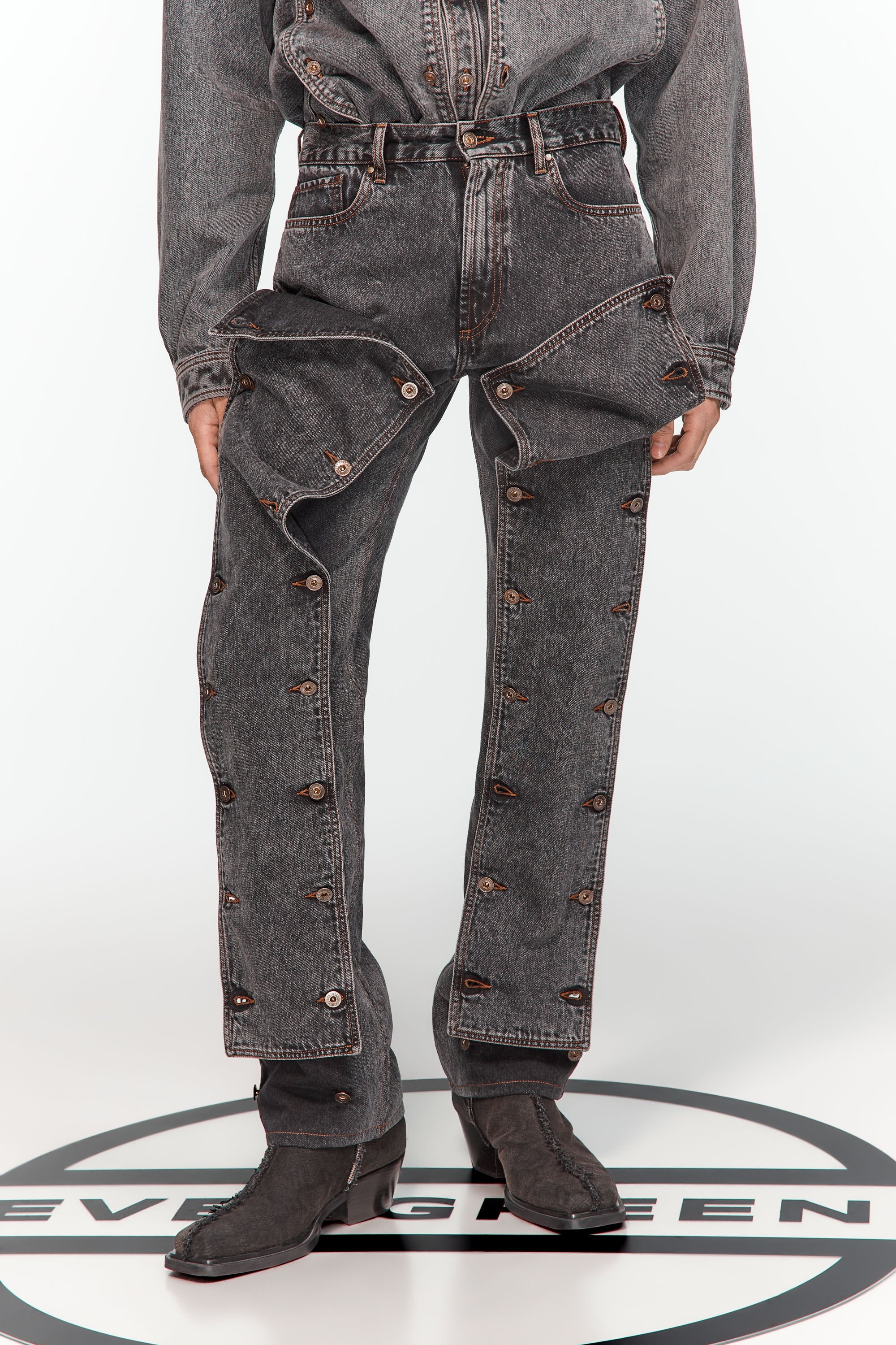 Evergreen Snap Off Jeans - 9