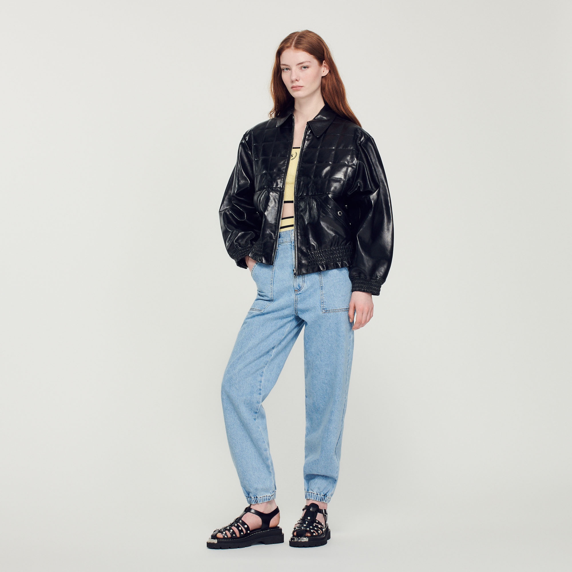 Smooth leather jacket - 2