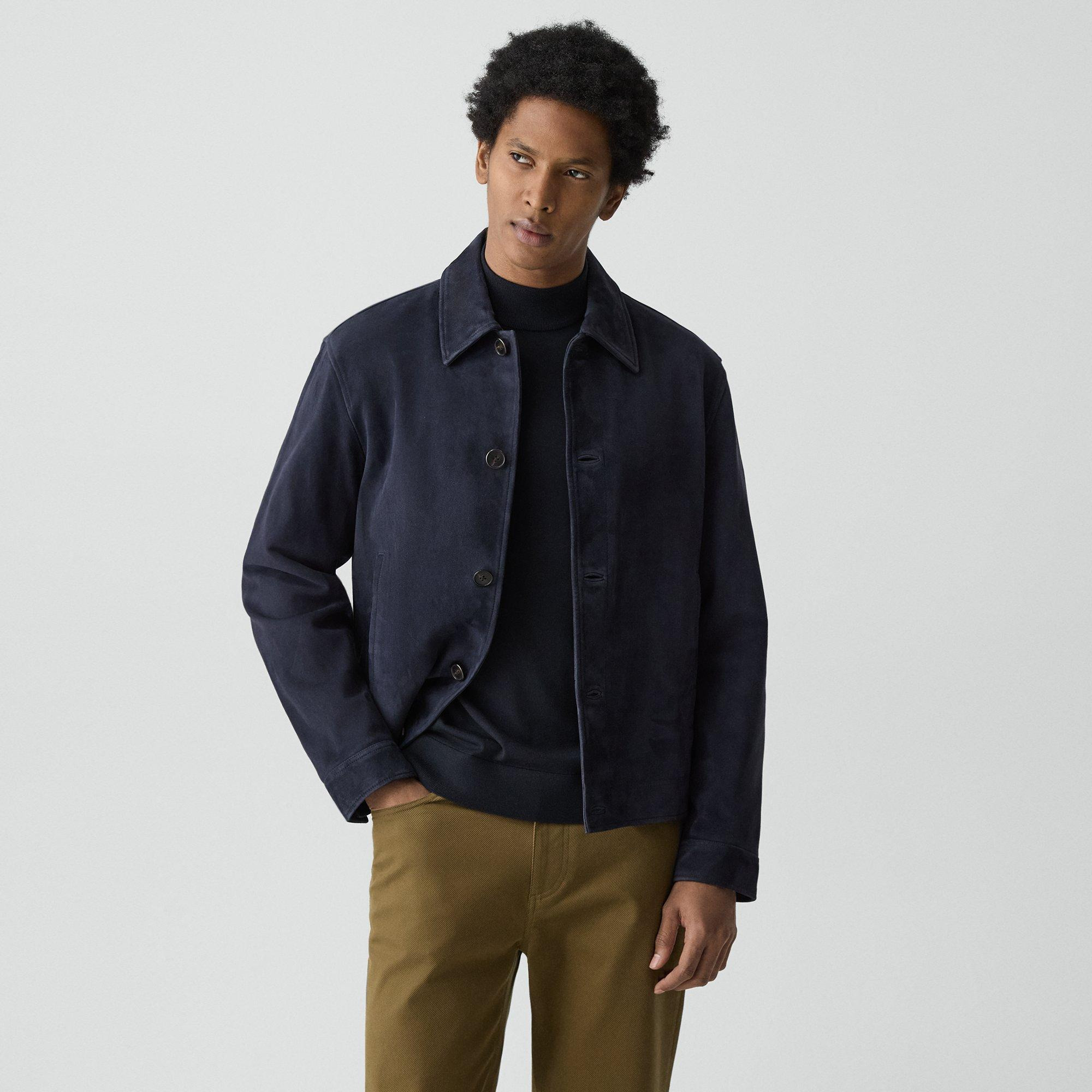 Amos Jacket in Suede - 2