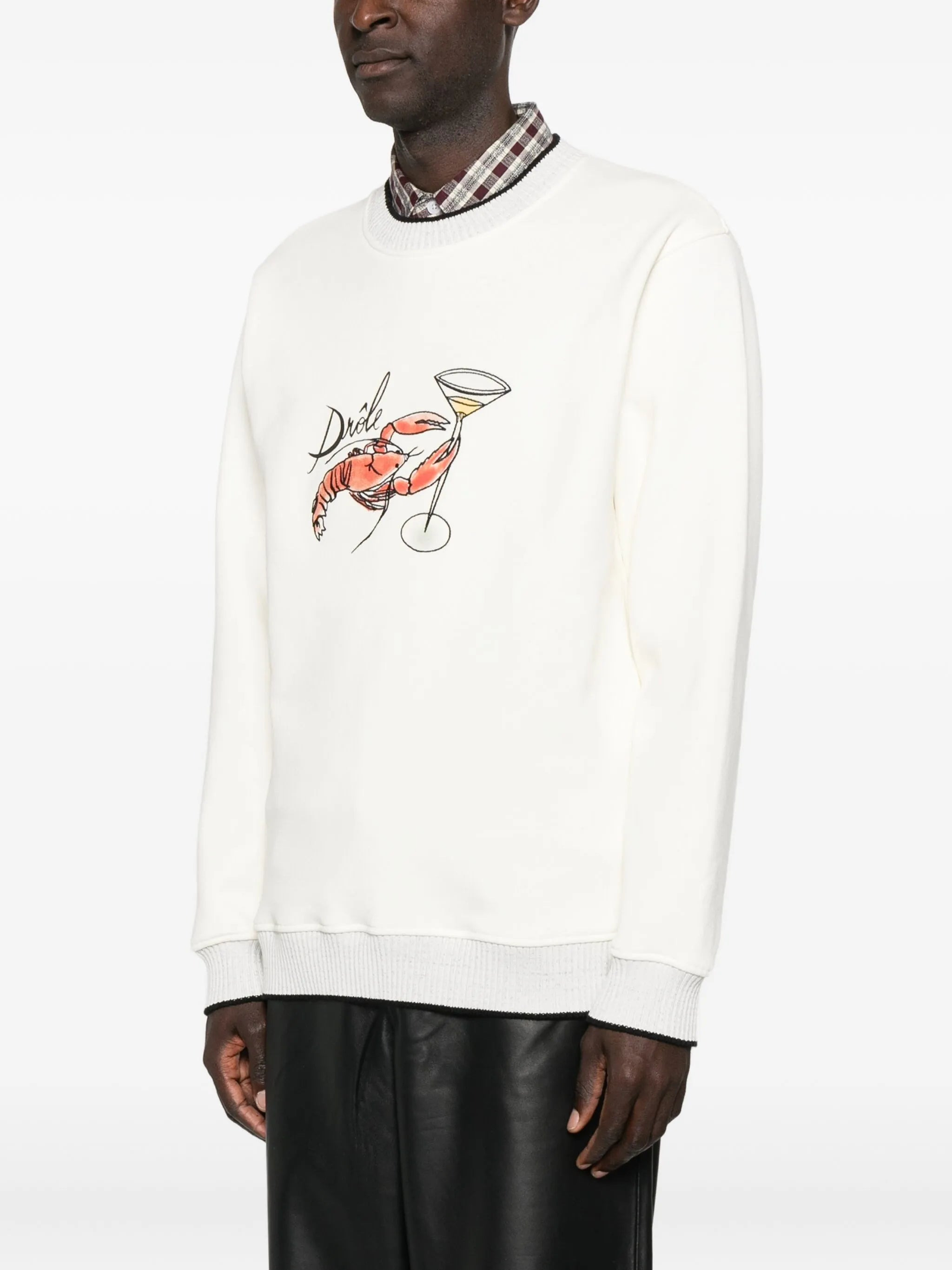 Drole De Monsieur Graphic-print Sweatshirt - 5