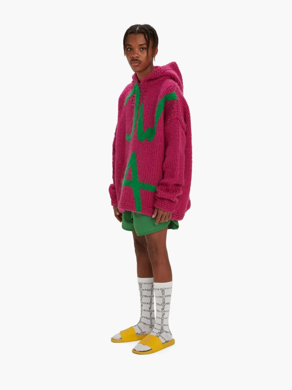 HANDKNIT JWA CHUNKY HOODIE - 5