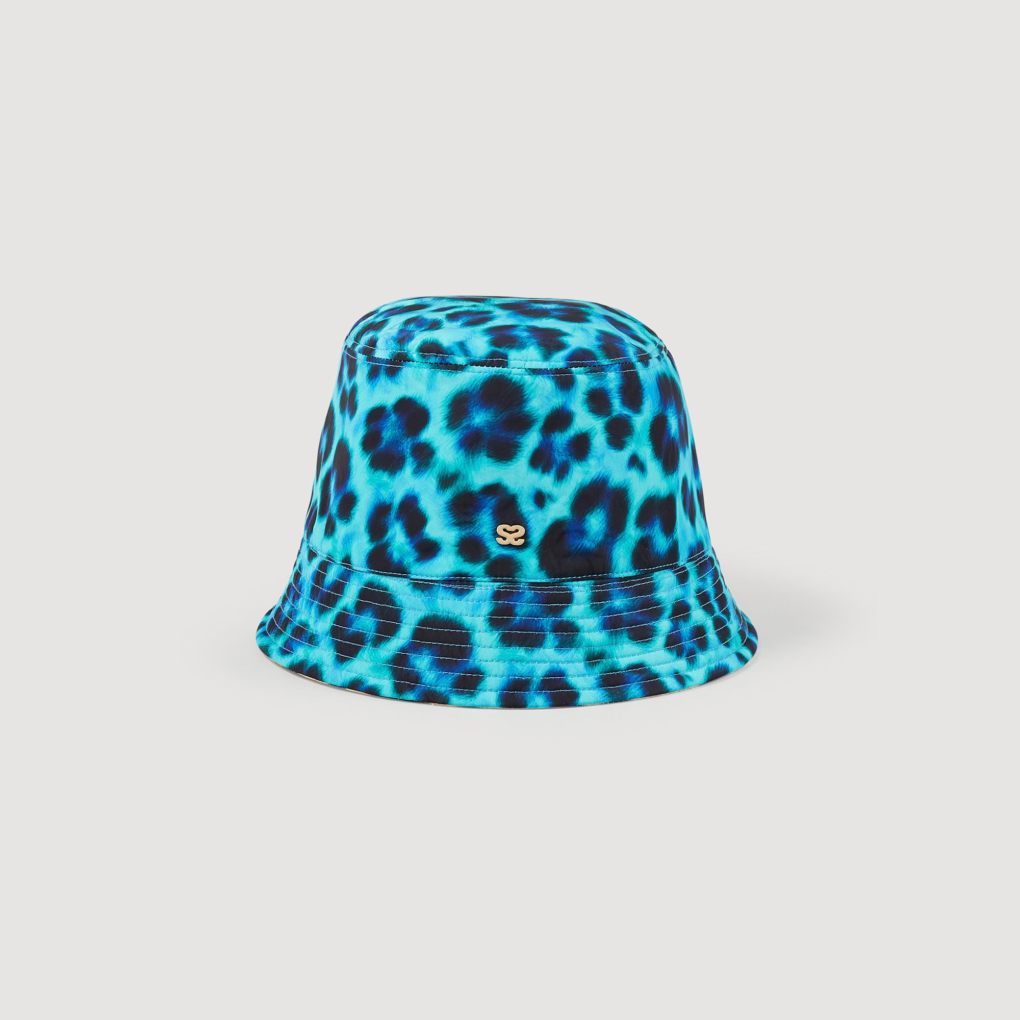 Reversible leopard-print hat - 3