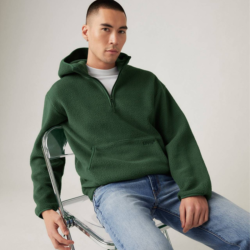 Levi's HOODED SHERPA PULLOVER outlook