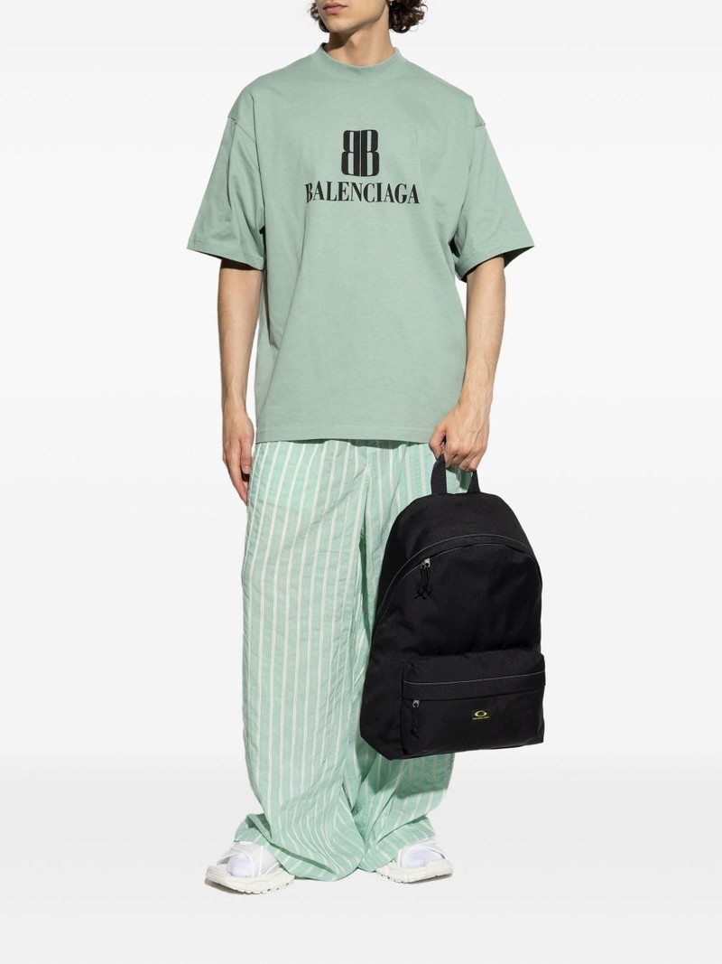 BALENCIAGA Nano BB logo-print T-shirt outlook