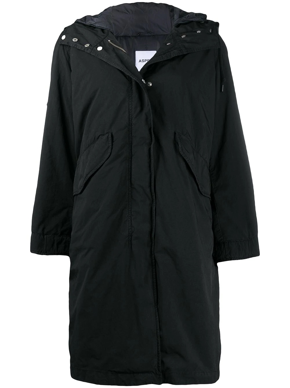 hooded parka - 1