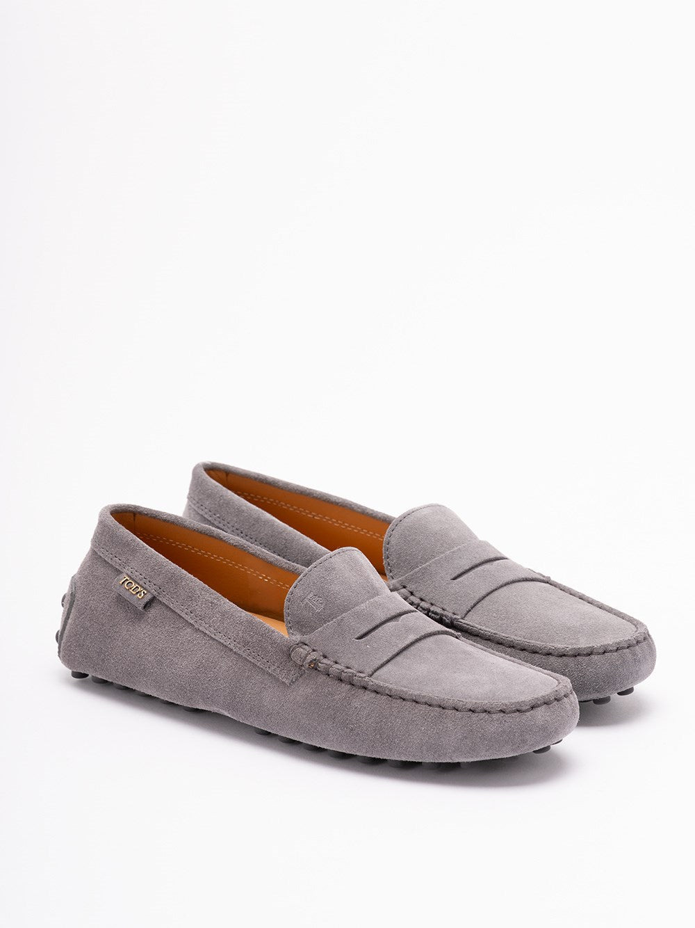 Tod's Women `Gommino` Driving Shoes In Suede - 5