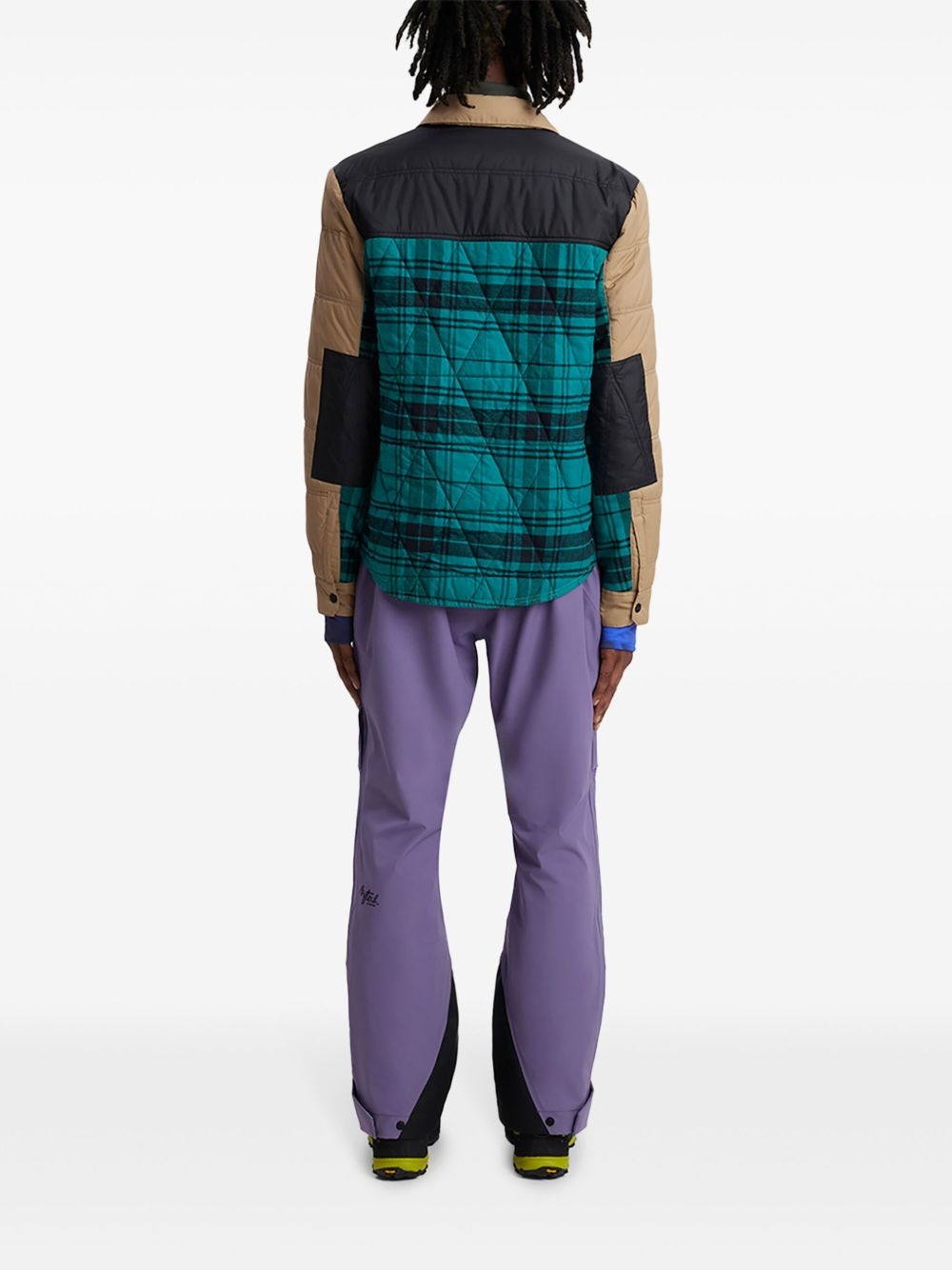 Loge Peak quilted shirt jacket - 3