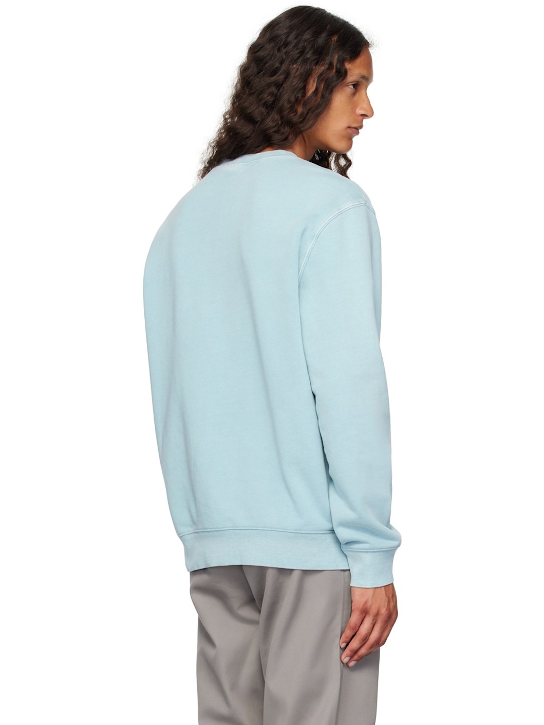 Blue Duster Script Sweatshirt - 3